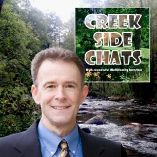 Creek Side Chats podcast show with guest real estate investor Scott Price of Bonvolo Real Estate Investments